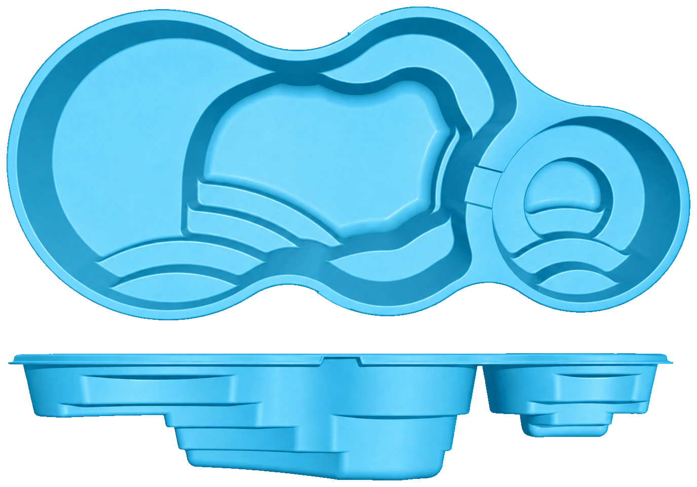 Axiom 12 Deluxe pool shell diagram