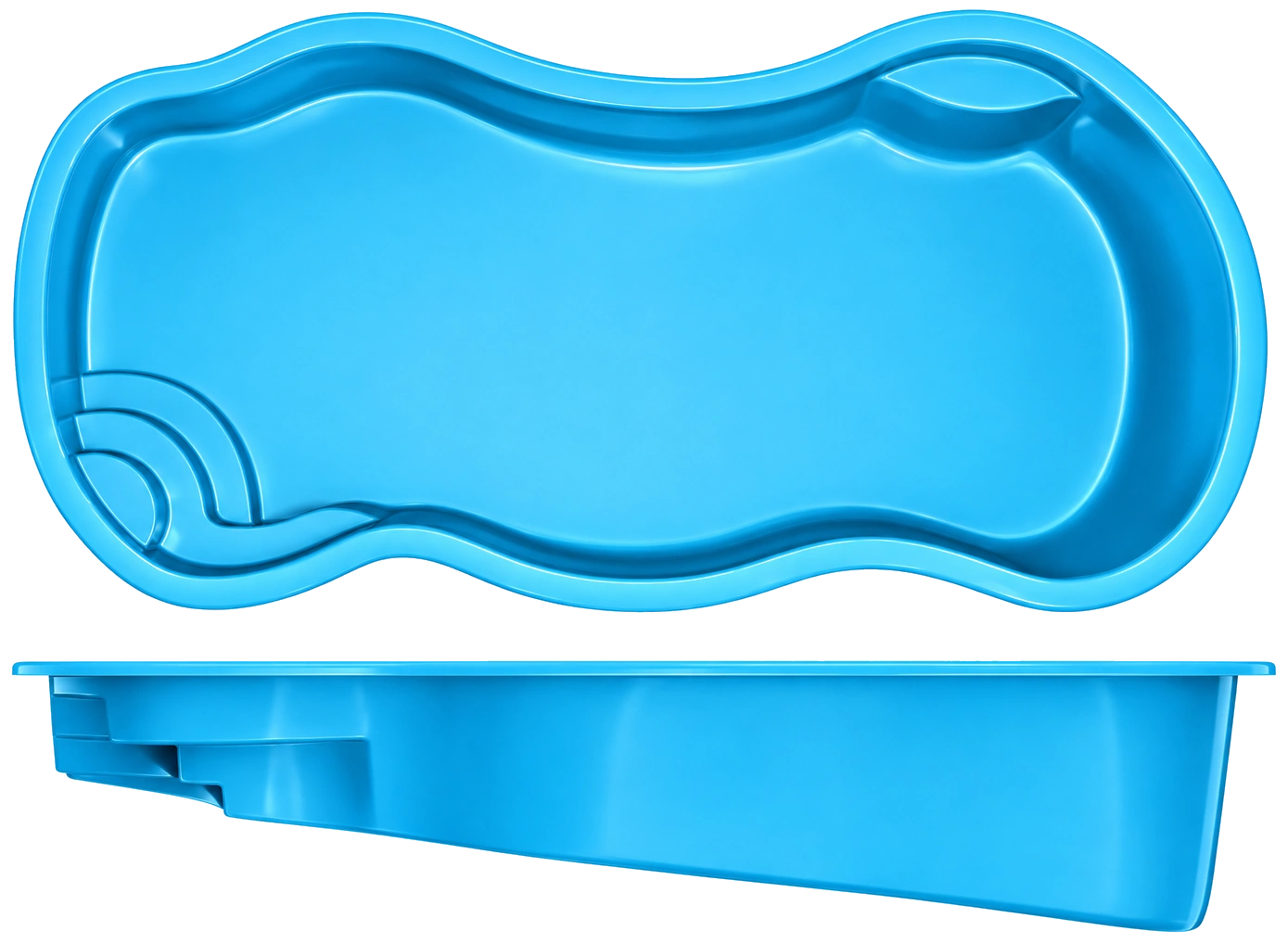 Bay Isle pool shell diagram