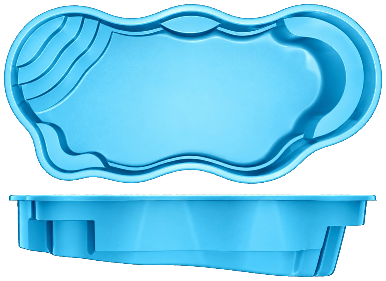 Bermuda 12 pool shell diagram