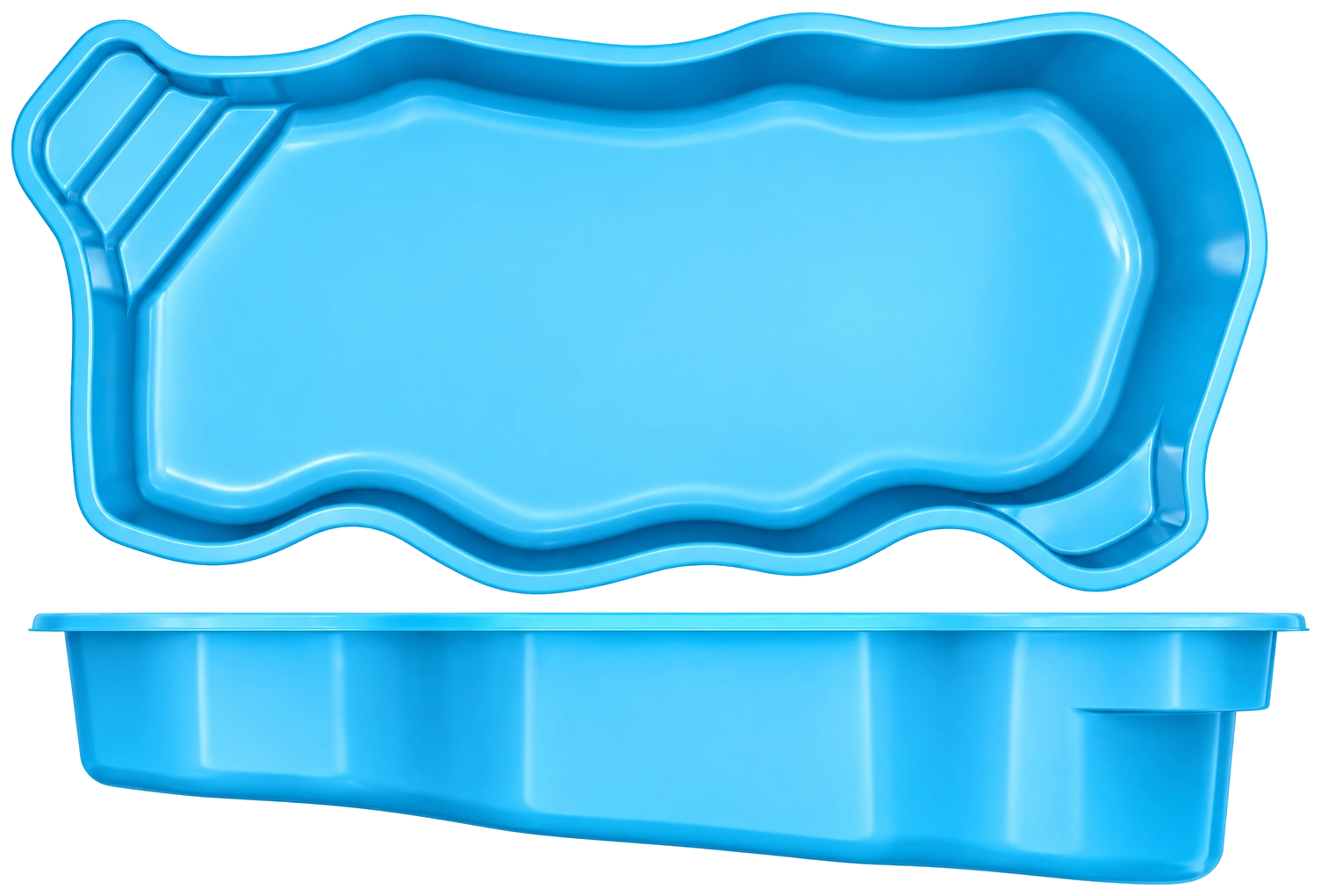 Key West pool shell diagram