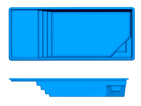 Biloxi Beach 2D pool drawing