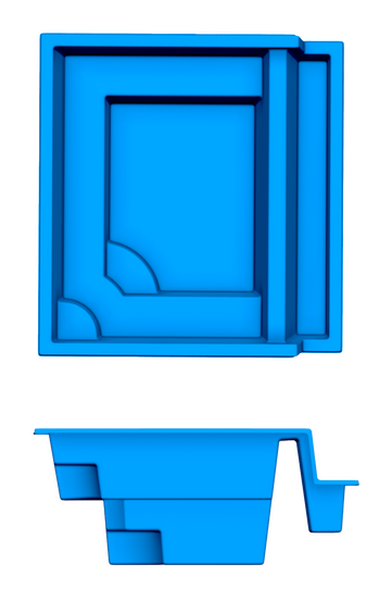 Margarita Spa 2D pool drawing