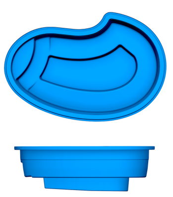 Royale Spa 2D pool drawing