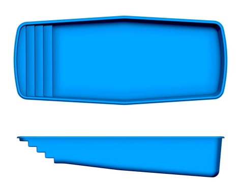 Waikiki II 2D pool drawing
