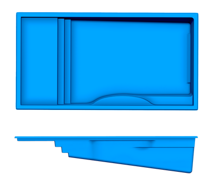 Wylela Beach Grande 2D pool drawing