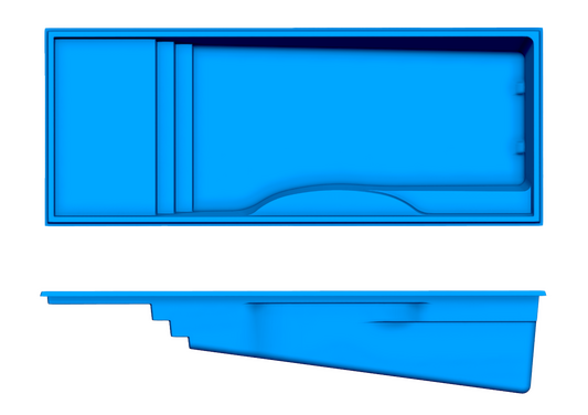 Wylela Beach 2D pool drawing
