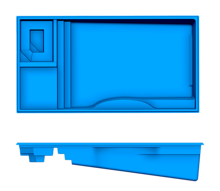 Wylela Cove Grande 2D pool drawing