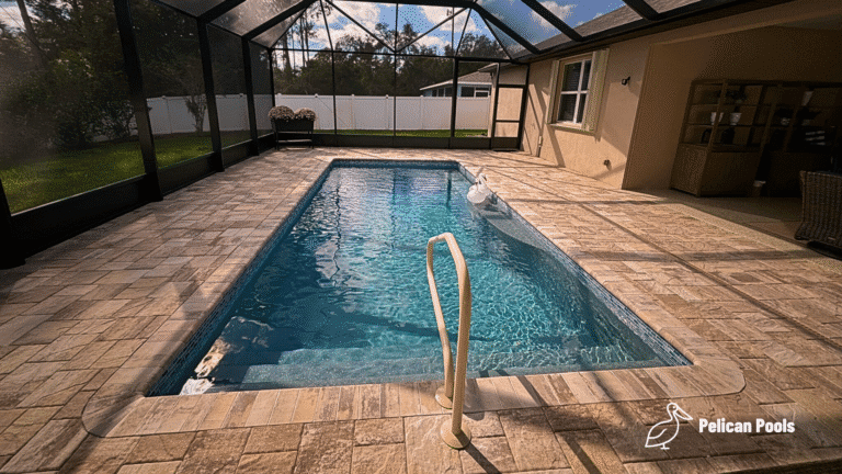Wylela deep end swim out and right-side bench seating for easy rest