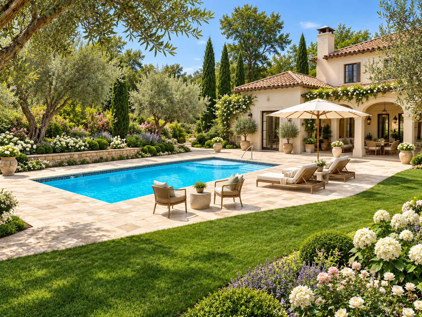 Great Lakes fiberglass pool